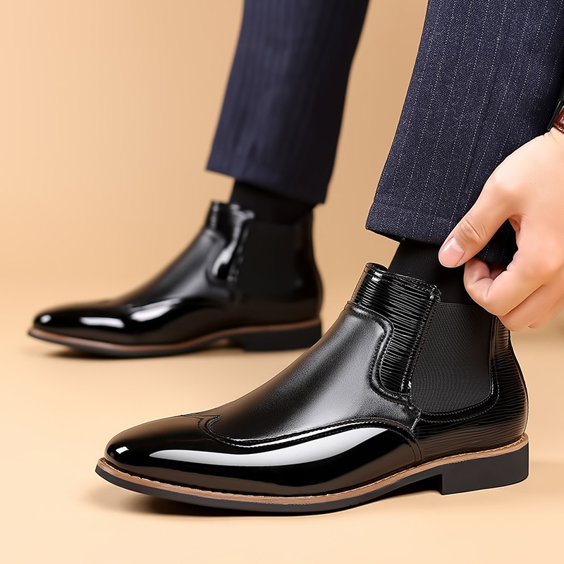 Stivaletti Chelsea da uomo Sti - Men Formal Wear With Boots recensione e prezzo