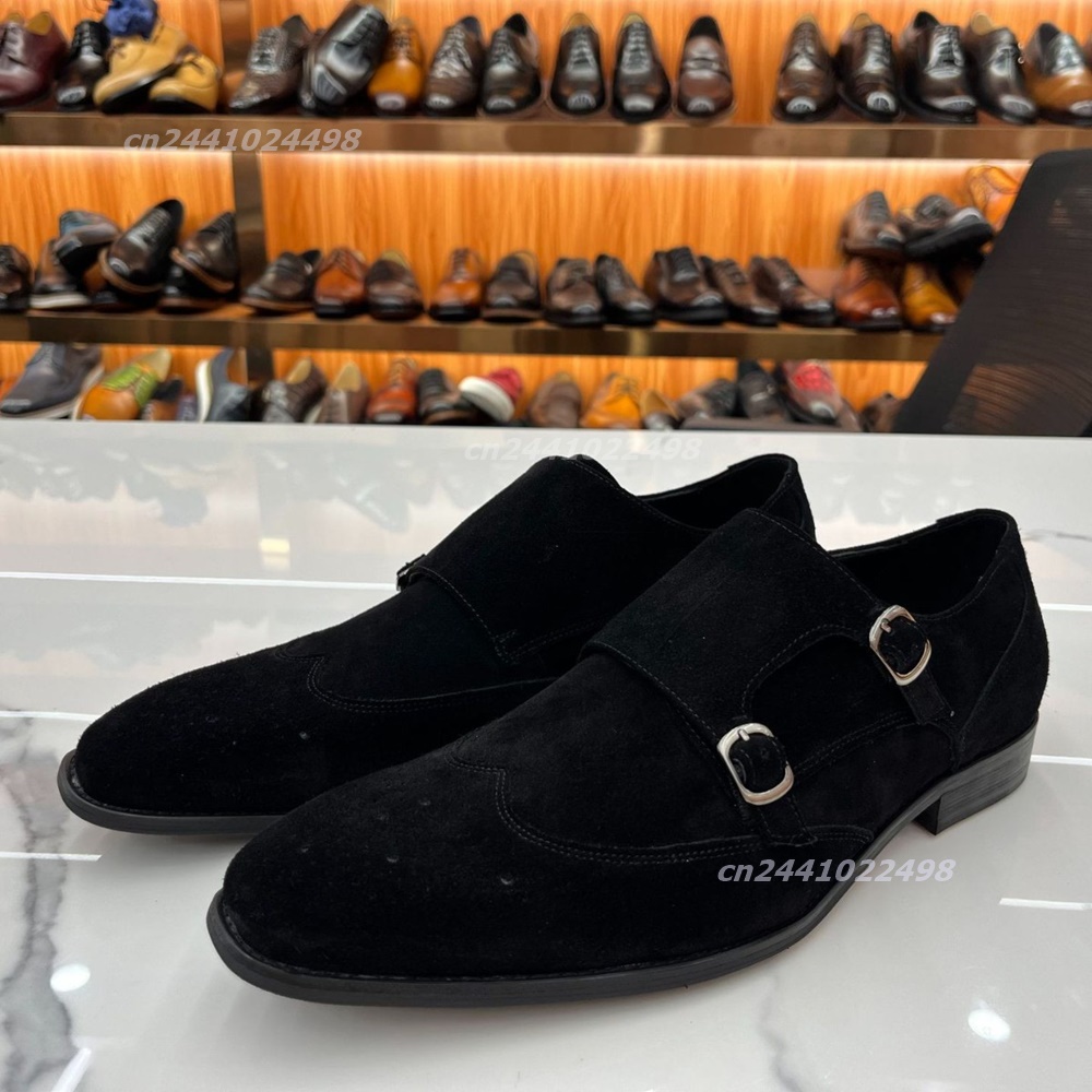 Mocassini da uomo con doppia f - Formal Men Daily Wear Footwear recensione e prezzo